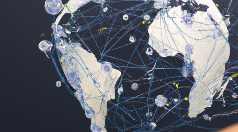 a global data network around the earth